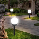 Kit 2 Luz de Jardim Solar em LED Redonda