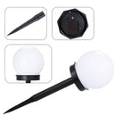 Kit 2 Luz de Jardim Solar em LED Redonda