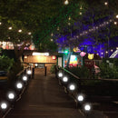 Kit 2 Luz de Jardim Solar em LED Redonda