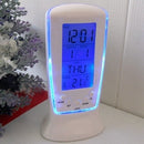 Relógio digital LED com despertador